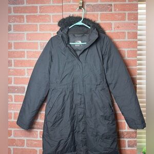 The North Face Women's Goose Down Filled Black Jacket Size Medium